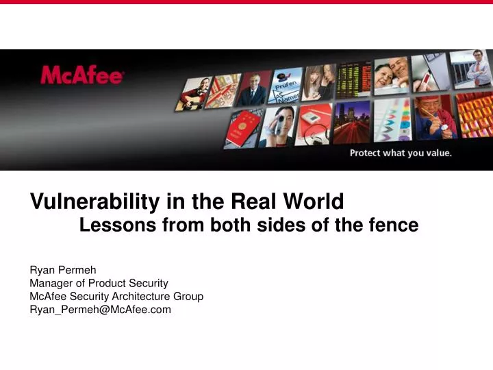 vulnerability in the real world lessons from both sides of the fence