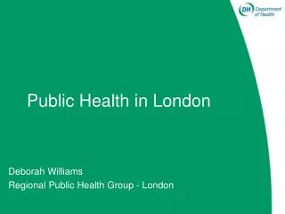 Public Health in London