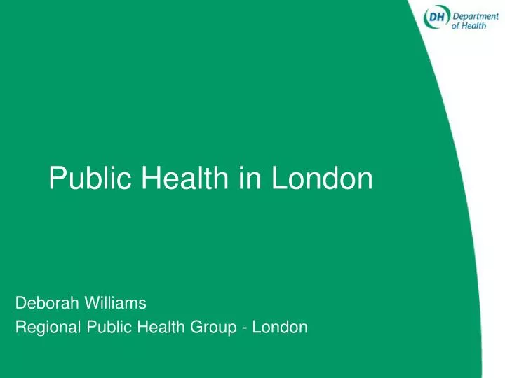 public health in london