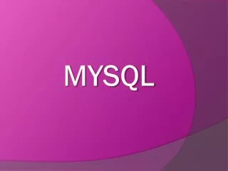 PPT - Python MySQL PowerPoint Presentation, Free Download - ID:11078919