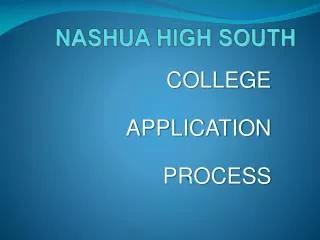 NASHUA HIGH SOUTH