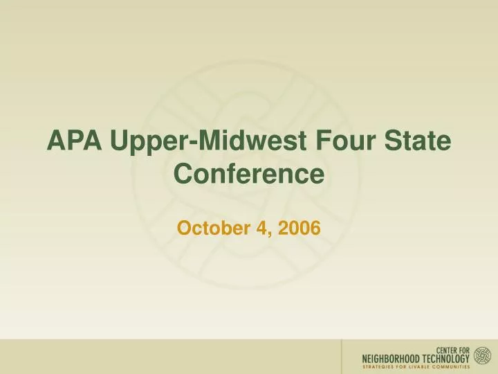 apa upper midwest four state conference