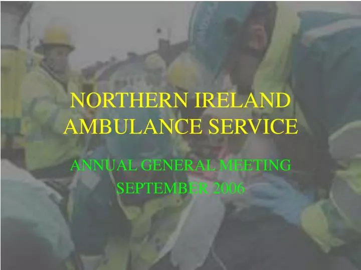 northern ireland ambulance service