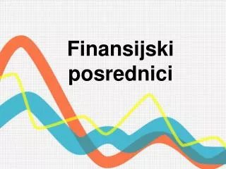 finansijski posrednici