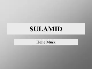 SULAMID