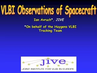 VLBI Observations of Spacecraft