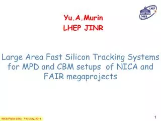 Large Area Fast Silicon Tracking Systems for MPD and CBM setups of NICA and FAIR megaprojects