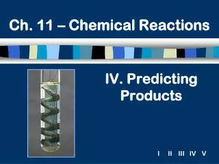 IV. Predicting Products