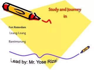 study and journey in