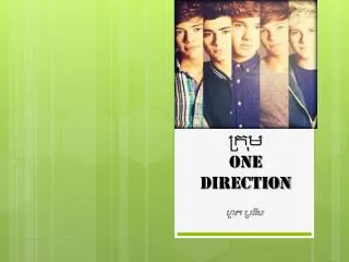 one direction