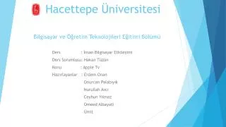 hacettepe niversitesi