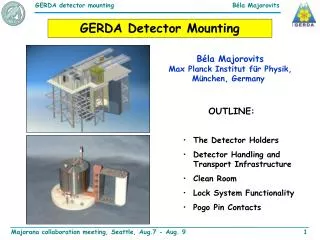 GERDA Detector Mounting