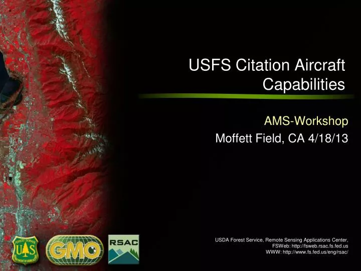 usfs citation aircraft capabilities