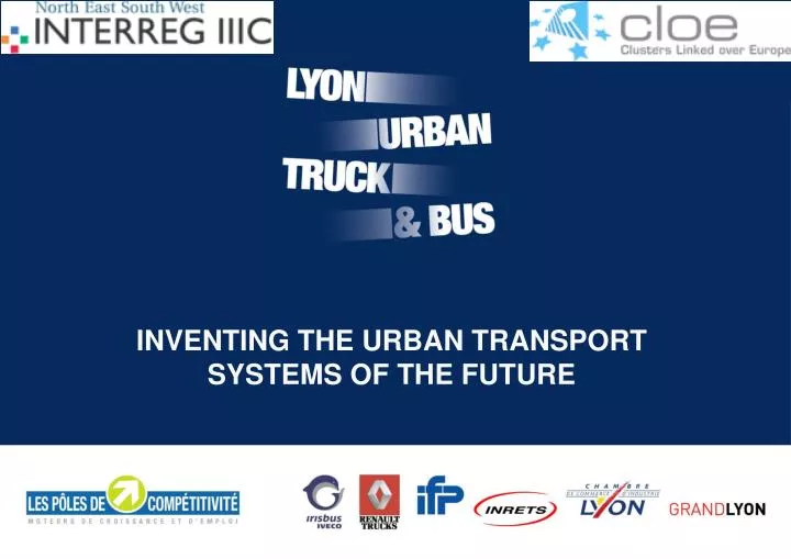 inventing the urban transport systems of the future