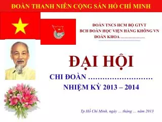 o n thanh ni n c ng s n h ch minh