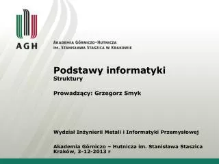 podstawy informatyki