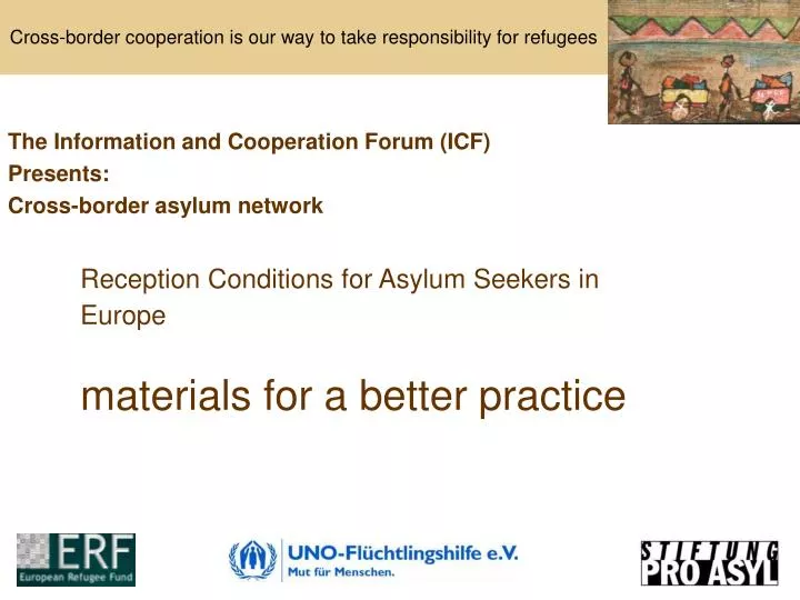 reception conditions for asylum seekers in europe materials for a better practice