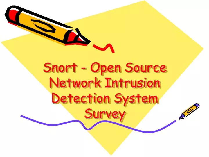 snort open source network intrusion detection system survey
