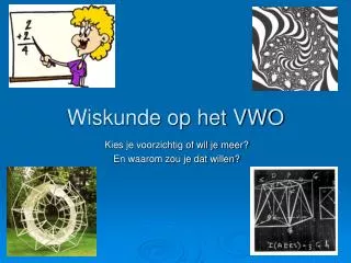 wiskunde op het vwo