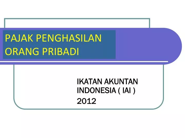 ikatan akuntan indonesia iai 20 12