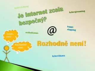 je internet zcela bezpe n