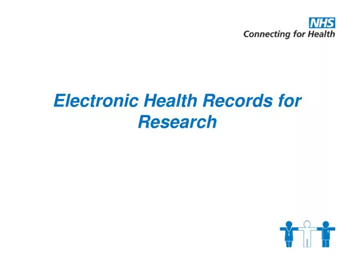 electronic health records for research