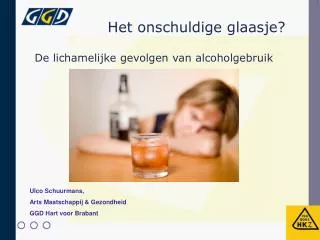 het onschuldige glaasje