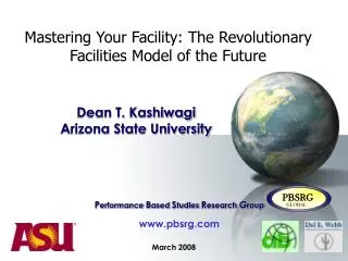 Mastering Your Facility: The Revolutionary Facilities Model of the Future