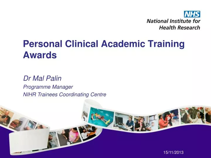 personal clinical academic training awards