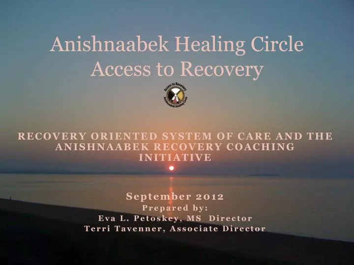 anishnaabek healing circle access to recovery