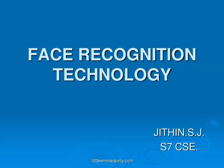 face recognition technology