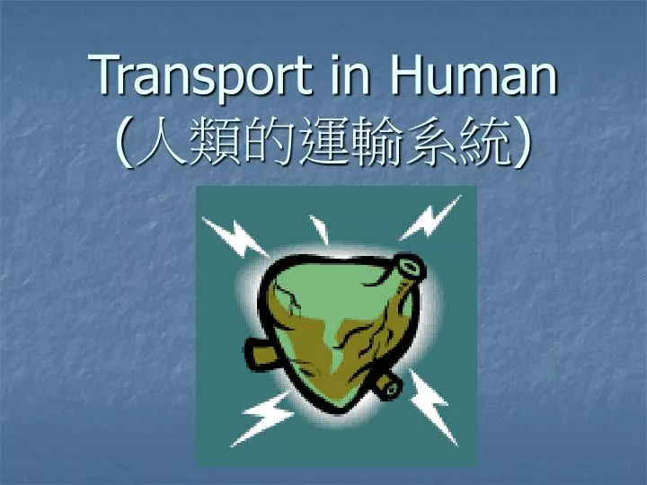 transport in human