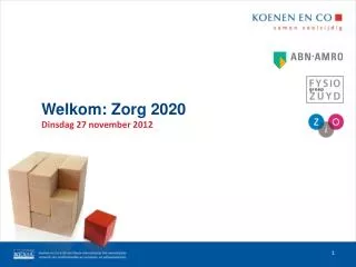welkom zorg 2020