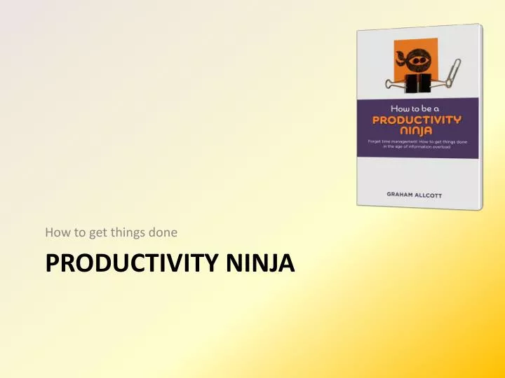 productivity ninja