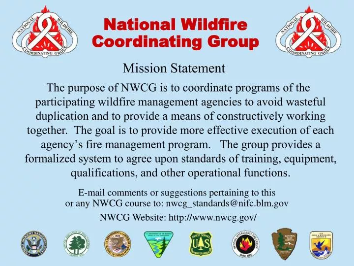 national wildfire coordinating group