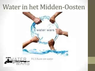 water in het midden oosten