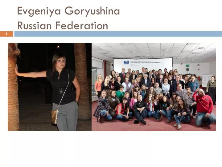 evgeniya goryushina russian federation