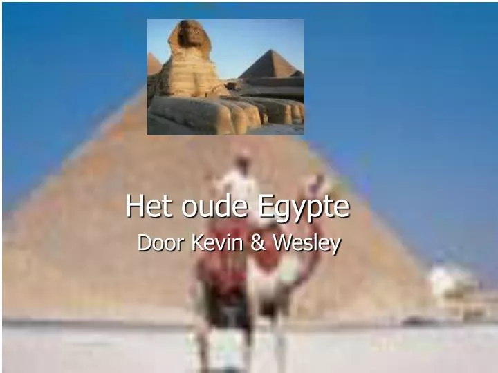 het oude egypte