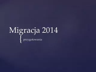 migracja 2014