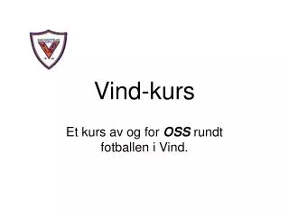 vind kurs