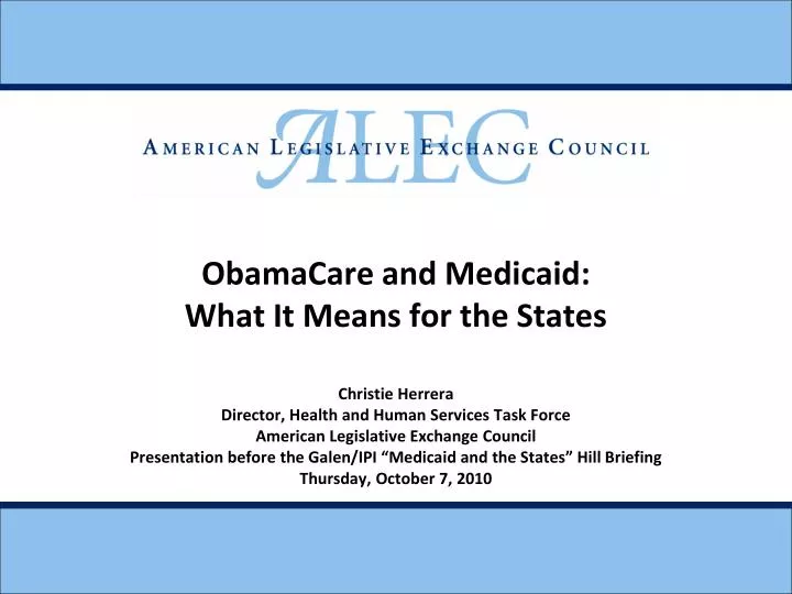 obamacare and medicaid what it means for the states