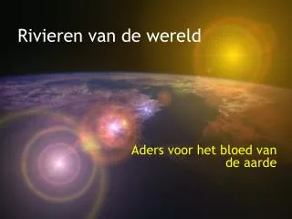 rivieren van de wereld