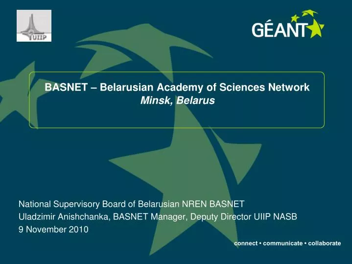 basnet belarusian academy of sciences network minsk belarus
