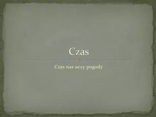 Czas