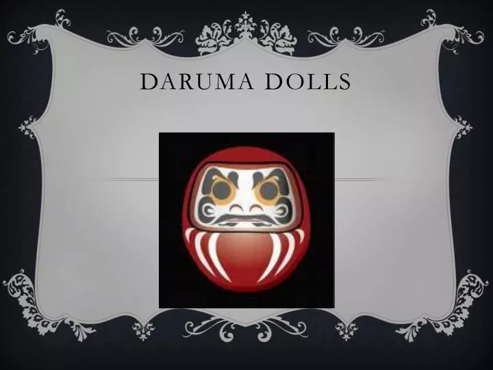 daruma dolls
