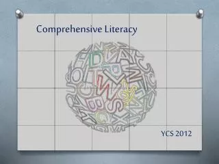 Comprehensive Literacy