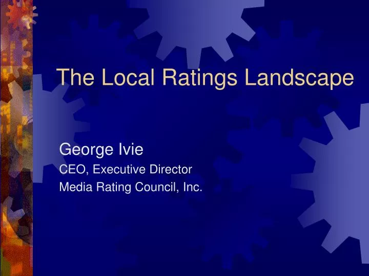 the local ratings landscape