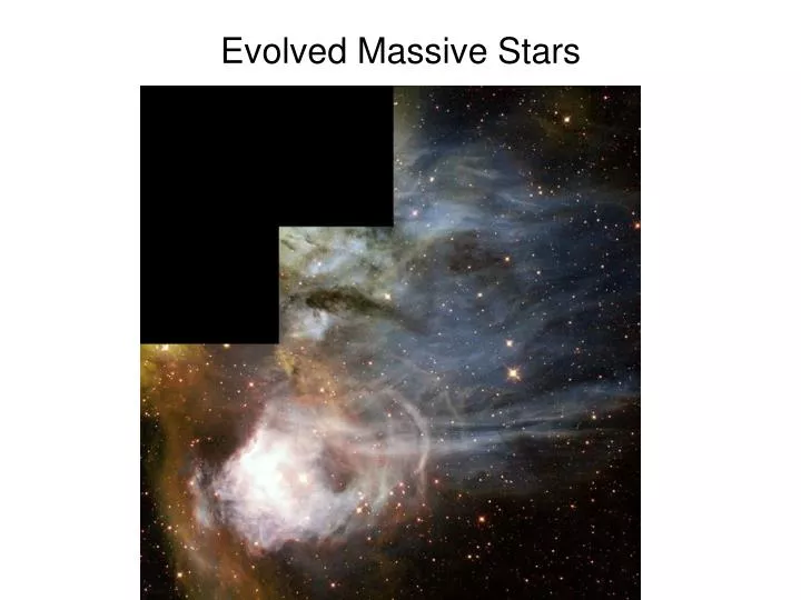 evolved massive stars