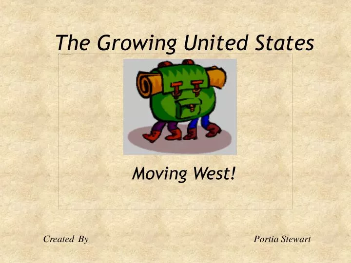 the growing united states