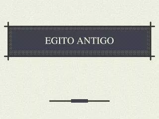 egito antigo